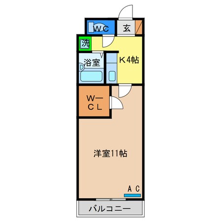 ファミール山城の物件間取画像